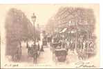 PARIS - Boulevard Montmartre. (Attelage) - Arrondissement: 02