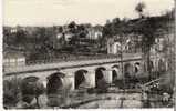 MORTAGNE Sur SEVRE 85 Le Pont Sur La Sèvre 1953 Editions Jehly Carte Dentelée Véritable Photo - Mortagne Sur Sevre