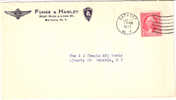 US 1933 Dodge & Plymouth Batavia NY Advertising Cover - Poststempel