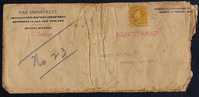 US 1916 War Department Headquaters Eastern Department Goverors Island NY Registed Cover - Marcophilie