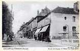 - AILLANT Sur THOLON - Route De Joigny Et L'Hotel Du Commerce - Aillant Sur Tholon