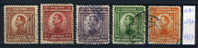 1923 - JUGOSLAWIEN - JUGOSLAVIA - JOGOSLAVIJA -  Catg. Nr. Mi 169/73 - Used Stamps - Used Stamps