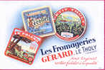 1143 - BUVARD - FROMAGERIES GERARD, LE RECOLLET, LE FRIAND, THOLY (Vosges) - Produits Laitiers