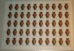 GREECE 1964 ANCIENT AMPHORA SHEET OF 50 MNH - Full Sheets & Multiples