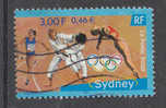 Francia  -  2000.  Judo, Corsa, Tuffi . Olimpiade " Sydney 2000 ".  Judo,  Running, Dives - Judo