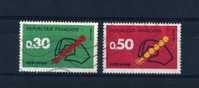 - FRANCE . N°1719 /1720 Y T 1972 . OBLITERES - Codice Postale