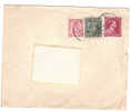 A0490 - 1,75 Franchi Leopoldo 3° + 1,75 Franchi Metiers D'art + 65 Cent. Leone VG Bevers-Torino 1951 - Covers & Documents