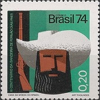 BRAZIL - 3rd CENTENARY OF THE EXPEDITION LED BY FERNÃO DIAS PAES 1974 - MNH - Nuovi
