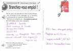 Carta  Piotiers  1987 A VERNOUILLET.  Lineaire Ferrocarril - Lettres & Documents