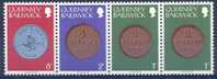 GUER 1968 COINS, GUERNSEY BAILWICK, 4v, MNH - Monete