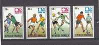 Rwanda, Year 1974, SG 594-597, World Cup Championship Football, MNH (**) - Unused Stamps