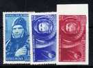 ROMANIA 1961 MICHEL NO 1962-64  MNH - Unused Stamps