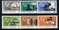 ROMANIA 1974 MICHEL NO 3194-99  MNH - Unused Stamps