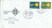 TURKEY  EUROPA CEPT 1968   FDC - 1968