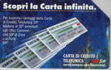 # ITALY 121 Carta Infinita 31.12.93 Pikappa 10000    Tres Bon Etat - Publiques Figurées Ordinaires