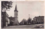 CPA 81 @ DOURGNE @ Place De L'Eglise @ - Dourgne