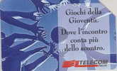 # ITALY 638 Giochi Della Gioventu (31.12.99) 5000 -sport-  Tres Bon Etat - Public Practical Advertising