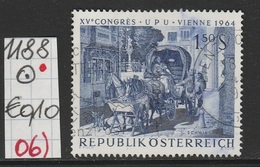 15.6.1964  -  SM A. Satz  "XV. Weltpostkongreß (UPU) Wien 1964" - O  Gestempelt  -  Siehe Scan  (1188o 06) - Oblitérés