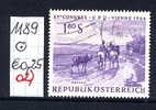 15.6.1964 - SM A. Satz "XV. Weltpostkongreß (UPU) Wien 1964"  -  O Gestempelt  -  Siehe Scan  (1189o 02) - Usados