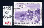 15.6.1964 -  SM A. Satz  "XV. Weltpostkongreß (UPU) Wien 1964" - O  Gestempelt  -  Siehe Scan  (1189o 08) - Used Stamps