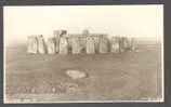 United Kingdom PPC England Stonehenge General View H M Office Of Works Echt Real Photo Véritable - Stonehenge