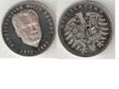 Medaille Bundeskanselier W Brandt, 1913-1992,proof - Andere & Zonder Classificatie