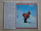 Calendrier ALMANACH Du Facteur PTT - 1972 - Enfants - JEAN CARTIER BRESSON - Nord 59 - Très Bon état - Big : 1971-80