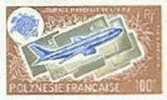 FRENCH POLYNESIA/polynésie 1975, UPU Airplane 100f, Imperf.  [no Dentado Geschnitten Non Dentelé Non Dentellato - Imperforates, Proofs & Errors