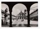 VIGEVANO - Piazza Ducale, Animata - Cartolina FG BN V 1955 - Vigevano