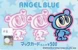 CARTE McDonald's  JAPON (118) MacDonald's *  McDonald´s  JAPAN *  U CARD * ANGEL BLUE - Alimentation