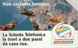 # ITALY 766 La Scheda Parachuting (30.06.2000) 5000    Tres Bon Etat - Öff. Sonderausgaben