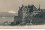 NYON - Le Château Et Le Mont Blanc - Mon