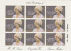 Ascension-1980 80th Birthday Wueen Mother MNH Sheetlet - Ascensión