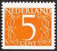 1964 PZB 5 Cent Oranje Onder Ongetand NVPH 465 H Postfris - Postzegelboekjes En Roltandingzegels