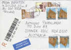 Poland-2010 Registered Cover Sent To Australia - Usados