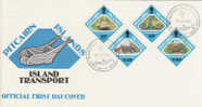 Pitcairn Island-1991 Island Transport FDC - Pitcairn