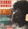 EP 45 RPM (7")  Dionne Warwick " People " - Soul - R&B