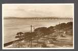 United Kingdom PPC Scotland Riverside Drive And Tay Bridge, Dundee Echt Real Photo Véritable Valentine´s Postcard - Angus