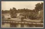 United Kingdom PPC England Berkshire Windsor Castle From Queen Victoria Bridge Echt Real Photo Véritable Salmon Series - Windsor Castle