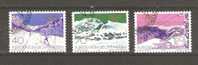 LIECHTENSTEIN 1979  - CPL. SET - USED OBLITERES GESTEMPELT - Winter 1980: Lake Placid