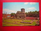 CPSM OU CPM -ANGLETERRE-JEWRY WALL SITE AND ST,NICHOLAS CHURCH,LEICESTER -PHOTO RECTO /VERSO- CARTE EN BON ETAT - Leicester