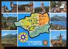CPM  ROUSSILLON CERDAGNE ET CAPCIR + Carte  Multi-vues - Languedoc-Roussillon