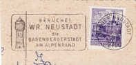 1973 Austria - Visitate La Città Barocca Di Neustadt - Maschinenstempel (EMA)