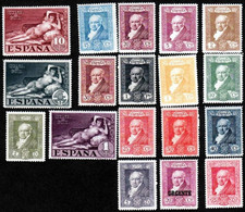 SPAIN..1930..Michel # 464A-481A...MLH. - Nuevos