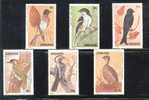 1992 ZIMBABWE BIRDS MICHEL: 482-487 MNH ** - Zimbabwe (1980-...)