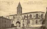 SAUGUES ... L EGLISE PAROISSIALE ... CURIEUX CLOCHER A 2 ETAGES - Saugues