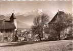 Haute Savoie - Sallanches , Vieux Chateau Et Le Mont Blanc - Sallanches