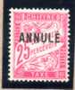 FRANCE : Taxe N° 32 (*) - 1859-1959 Mint/hinged