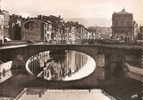 Tarn - Castres , Coucher De Soleil Sur Les Vieilles Maisons Bordant L'agout Et Pub Vin St Raphael - Castres