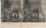 SCENES ANIMEES UNE BASCULE THERMALE LL - Stereoscope Cards